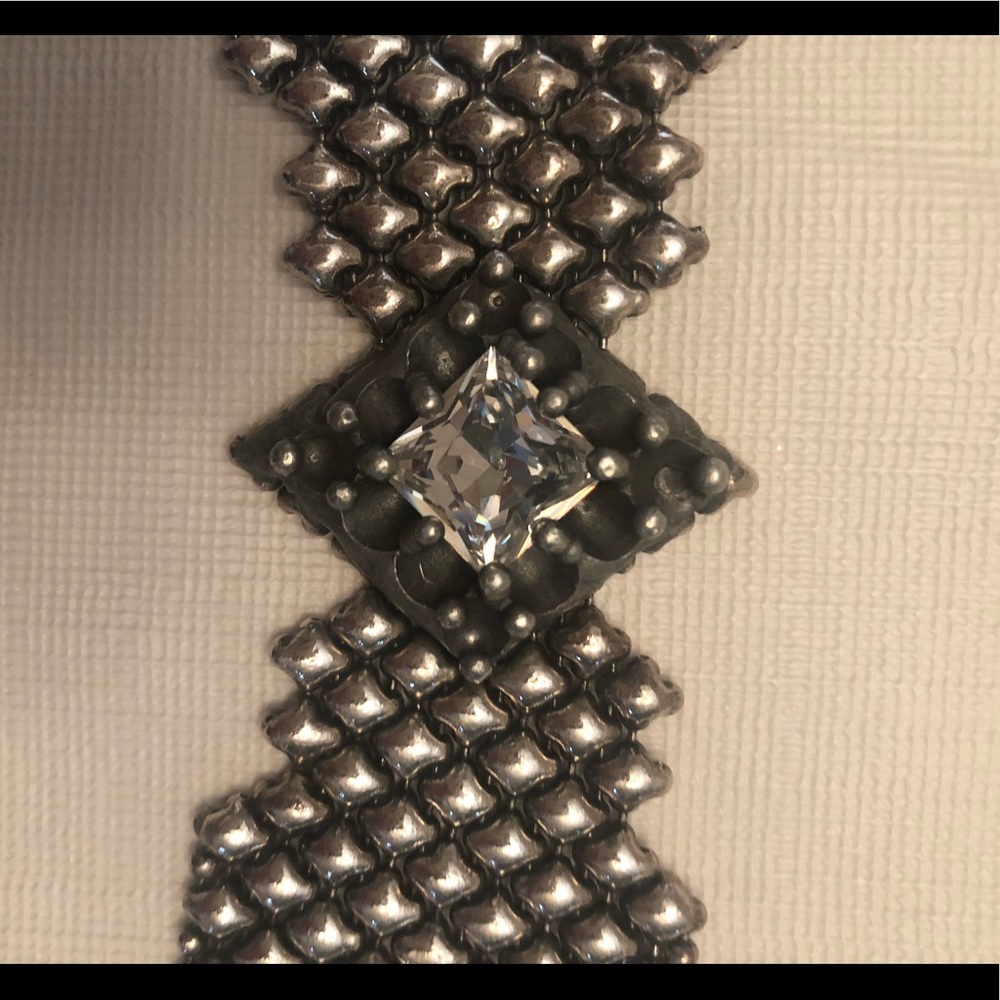 SG Liquid Metal Silver Mesh Bracelet